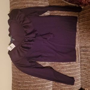 Ralph Lauren Eggplant Color Blouse in large size